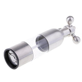 Max Stainless Steel Pepper Grinder Kitchen Grip Salt Mill Spice Grinder 21cm