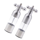 Max Stainless Steel Pepper Grinder Kitchen Grip Salt Mill Spice Grinder 21cm