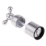 Max Stainless Steel Pepper Grinder Kitchen Grip Salt Mill Spice Grinder 17.5cm