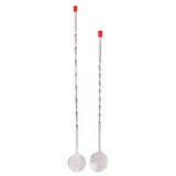 Max Cocktail Spoon Stainless Steel Threaded Mixing Spiral Spoon Bar Tools 30cm
