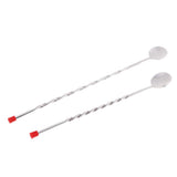 Max Cocktail Spoon Stainless Steel Threaded Mixing Spiral Spoon Bar Tools 30cm