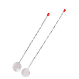 Max Cocktail Spoon Stainless Steel Threaded Mixing Spiral Spoon Bar Tools 30cm
