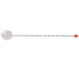 Max Cocktail Spoon Stainless Steel Threaded Mixing Spiral Spoon Bar Tools 23cm