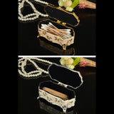 Max European Style Toothpick Holder Toothpick Container Home Decor Gold