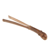 Max Bamboo Clips Multiuse for Tea Cup Bread Steak Food Tongs Tweezers 18x2x2cm