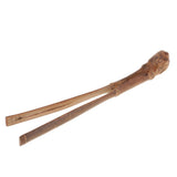Max Bamboo Clips Multiuse for Tea Cup Bread Steak Food Tongs Tweezers 18x2x2cm