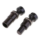 Max Metal Steel Center CVD Front Drive Shaft Fit for RC Cars 1:10 TRAXXAS