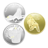 Maxbell Sexy Stripper Girl Coin Adult Novelty Challenge Coins Hot Girls Gift A