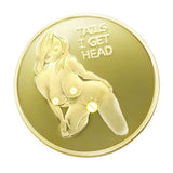 Maxbell Sexy Stripper Girl Coin Adult Novelty Challenge Coins Hot Girls Gift A