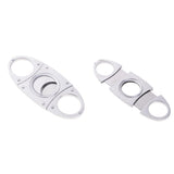 Max Alloy Cigar Cutter Double Blade Guillotine Scissors Cigar Clipper Shears A