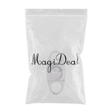 Max Alloy Cigar Cutter Double Blade Guillotine Scissors Cigar Clipper Shears A