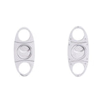 Max Alloy Cigar Cutter Double Blade Guillotine Scissors Cigar Clipper Shears A