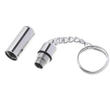 Max Stainless Steel Cigar Punch Cutter Blade Cigar Cutting Draw Hole Keyring 8mm