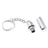 Max Stainless Steel Cigar Punch Cutter Blade Cigar Cutting Draw Hole Keyring 8mm