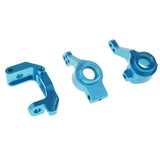Max 1/10 Model Cars Steering Hub Upgrade Set for HSP Redcat Volcano EPX  Blue