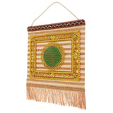 Max Bamboo Weaving Moslem Scriptures Home Wall Hanging Decor Craft