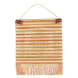 Max Bamboo Weaving Moslem Scriptures Home Wall Hanging Decor Craft