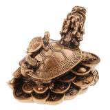 Max Feng Shui Dragon Turtle Tortoise Statue Figurine Lucky Wealth Ornament