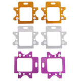 Max 2x Aluminum Rear Gear Box Mount for HSP 94103 94123 94111 94107 94108 Golden