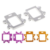 Max 2x Aluminum Rear Gear Box Mount for HSP 94103 94123 94111 94107 94108 Golden