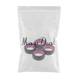 Max Double Liner Rubber Tires Shockproof Tyre Patterns for 1/10 HSP 94123 Purple