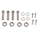Max 23mm Wheel Hex Combine Longer Coupler for Traxxas TRX4 1/10 RC Crawler Black
