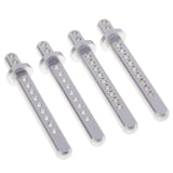 Max 4x Aluminum Alloy Body Post Column For Axial SCX10 1/10 RC Car Truck Silver