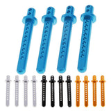 Max 4x Aluminum Alloy Body Post Column For Axial SCX10 1/10 RC Car Truck Silver