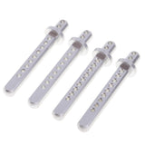 Max 4x Aluminum Alloy Body Post Column For Axial SCX10 1/10 RC Car Truck Silver