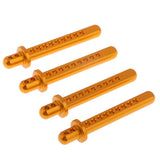 Max 4x Aluminum Alloy Body Post Column For Axial SCX10 1/10 RC Car Truck Gold