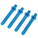 Max 4x Aluminum Alloy Body Post Column For Axial SCX10 1/10 RC Car Truck Blue