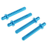 Max 4x Aluminum Alloy Body Post Column For Axial SCX10 1/10 RC Car Truck Blue