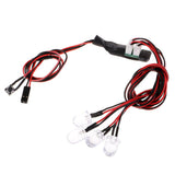 Max RC LED Headlights 3.7V 5mm Ultra Bright Headlamps LED Light for RC Drift Car