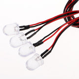 Max RC LED Headlights 3.7V 5mm Ultra Bright Headlamps LED Light for RC Drift Car