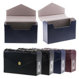 Max Paper Money Currency Banknotes Collection Storage Box Protector  Blue