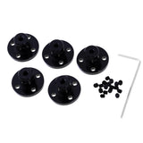 Max Rigid Flange Motor Guide Shaft Coupling for Rc Car Truck 3mm-Black