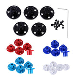 Max Rigid Flange Motor Guide Shaft Coupling for Rc Car Truck 3mm-Black