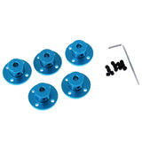 Max Rigid Flange Motor Guide Shaft Coupling for Rc Car Truck 8mm-Blue