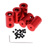 Max Motor Shaft Coupling Rigid Coupler Connector for RC Car Boat 2-6mm