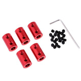 Max Motor Shaft Coupling Rigid Coupler Connector for RC Car Boat 2-6mm