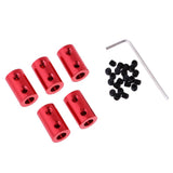 Max Motor Shaft Coupling Rigid Coupler Connector for RC Car Boat 3-6mm