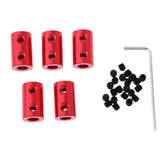 Max Motor Shaft Coupling Rigid Coupler Connector for RC Car Boat 3-6mm