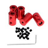 Max Motor Shaft Coupling Rigid Coupler Connector for RC Car Boat 3-6mm