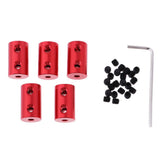 Max Motor Shaft Coupling Rigid Coupler Connector for RC Car Boat 3.17-3.17mm