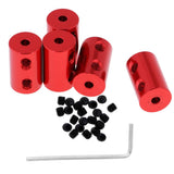 Max Motor Shaft Coupling Rigid Coupler Connector for RC Car Boat 3.17-3.17mm