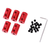 Max Motor Shaft Coupling Rigid Coupler Connector for RC Car Boat 4-4mm