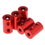 Max Motor Shaft Coupling Rigid Coupler Connector for RC Car Boat 4-6mm