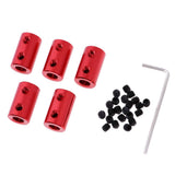 Max Motor Shaft Coupling Rigid Coupler Connector for RC Car Boat 5-6mm