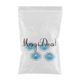 Max 4 Pieces Alloy Wheel Rim Brake Disc for Sakura D4 CS HSP 94123 1:10 Car Blue