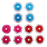 Max 4 Pieces Alloy Wheel Rim Brake Disc for Sakura D4 CS HSP 94123 1:10 Car Blue